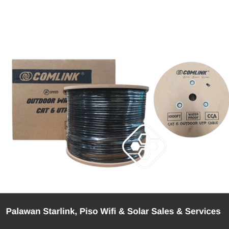 CAT 6 (OUTDOOR) CABLE PER ROLL